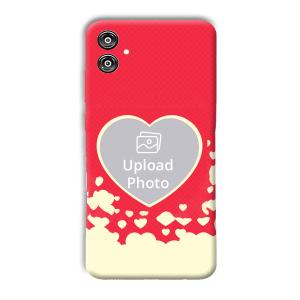 Heart Customized Printed Back Cover for Samsung Galaxy F04
