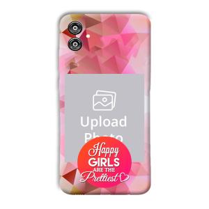 Happy Girls Customized Printed Back Cover for Samsung Galaxy F04