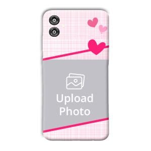Pink Check Customized Printed Back Cover for Samsung Galaxy F04