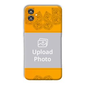 Mehendi Design Customized Printed Back Cover for Samsung Galaxy F04