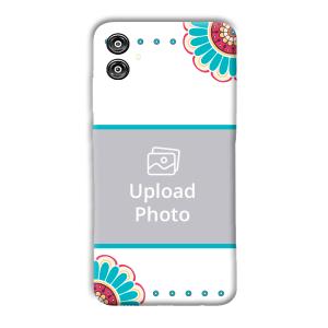 Floral  Customized Printed Back Cover for Samsung Galaxy F04