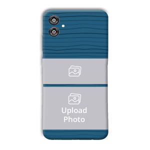 Dark Blue Customized Printed Back Cover for Samsung Galaxy F04