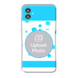 Bluish Customized Printed Back Cover for Samsung Galaxy F04