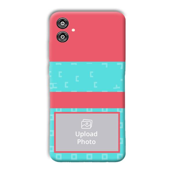 Bluish Pattern Customized Printed Back Cover for Samsung Galaxy F04