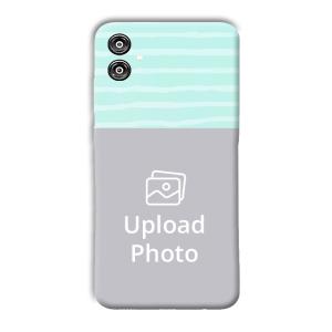 Wavy Customized Printed Back Cover for Samsung Galaxy F04