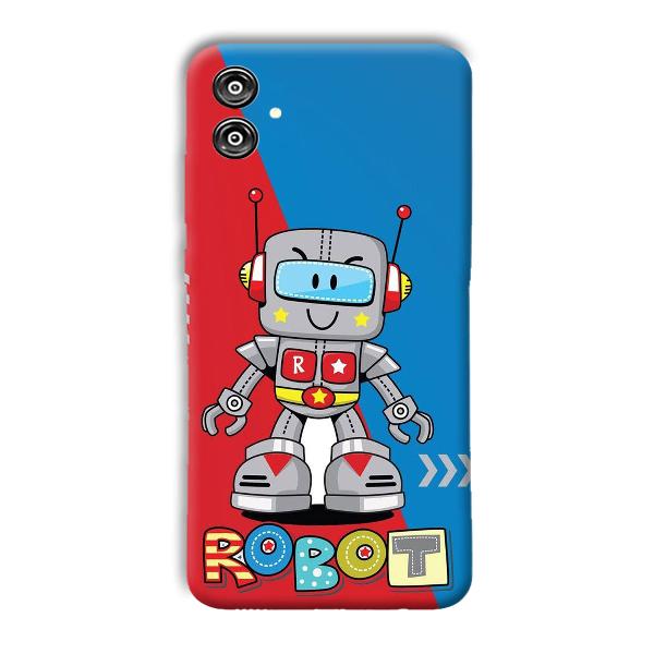 Robot Phone Customized Printed Back Cover for Samsung Galaxy F04