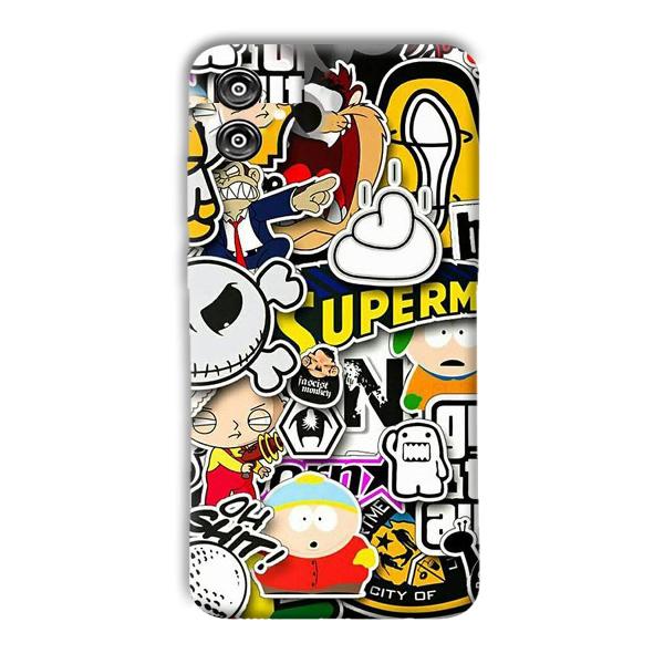 Cartoons Phone Customized Printed Back Cover for Samsung Galaxy F04