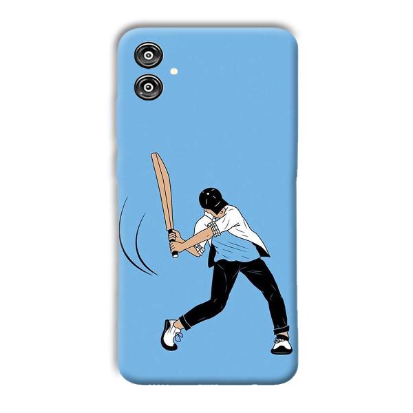 Cricketer Phone Customized Printed Back Cover for Samsung Galaxy F04