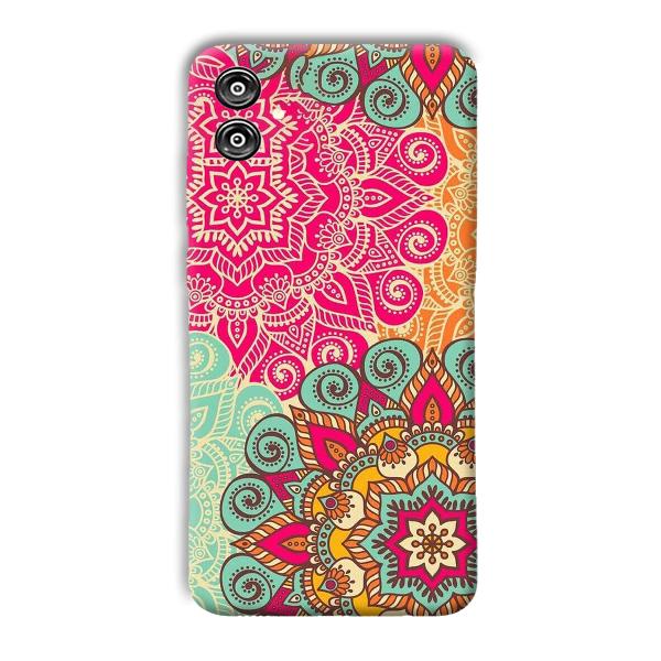 Floral Design Phone Customized Printed Back Cover for Samsung Galaxy F04