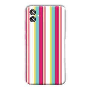 Lines Pattern Phone Customized Printed Back Cover for Samsung Galaxy F04