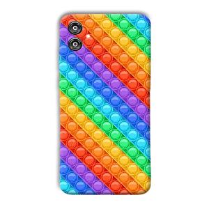 Colorful Circles Phone Customized Printed Back Cover for Samsung Galaxy F04