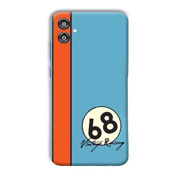Vintage Racing Phone Customized Printed Back Cover for Samsung Galaxy F04