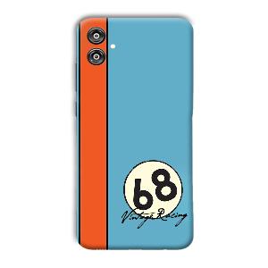 Vintage Racing Phone Customized Printed Back Cover for Samsung Galaxy F04