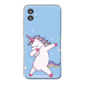 Unicorn Dab Phone Customized Printed Back Cover for Samsung Galaxy F04
