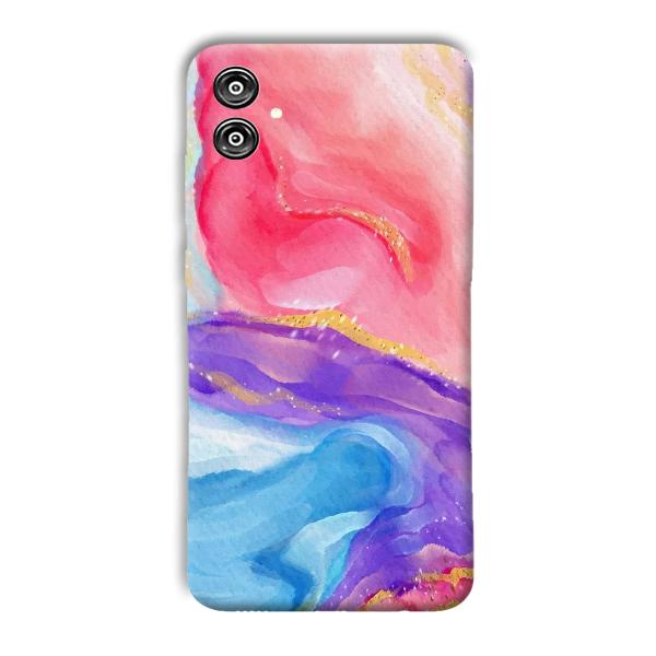 Water Colors Phone Customized Printed Back Cover for Samsung Galaxy F04