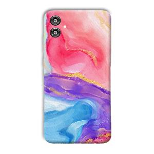 Water Colors Phone Customized Printed Back Cover for Samsung Galaxy F04