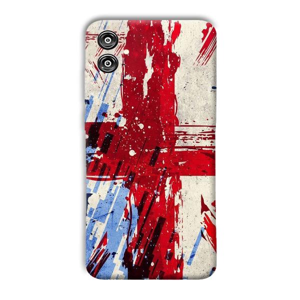 Red Cross Design Phone Customized Printed Back Cover for Samsung Galaxy F04