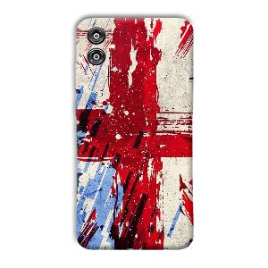Red Cross Design Phone Customized Printed Back Cover for Samsung Galaxy F04