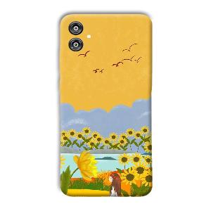 Girl in the Scenery Phone Customized Printed Back Cover for Samsung Galaxy F04