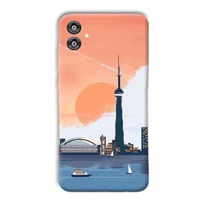 City Design Phone Customized Printed Back Cover for Samsung Galaxy F04