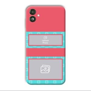 Blue Pink Customized Printed Back Cover for Samsung Galaxy F14 5G