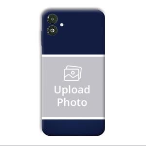 Blue White Customized Printed Back Cover for Samsung Galaxy F14 5G