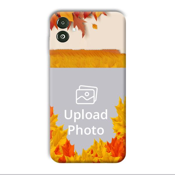 Maple Leaves Customized Printed Back Cover for Samsung Galaxy F14 5G