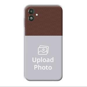 Brown Customized Printed Back Cover for Samsung Galaxy F14 5G