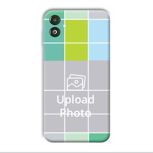 Grid Customized Printed Back Cover for Samsung Galaxy F14 5G