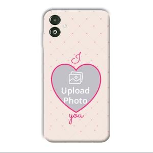I Love You Customized Printed Back Cover for Samsung Galaxy F14 5G