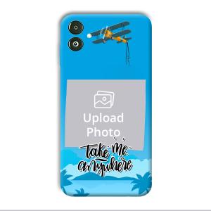 Take Me Anywhere Travel Customized Printed Back Cover for Samsung Galaxy F14 5G