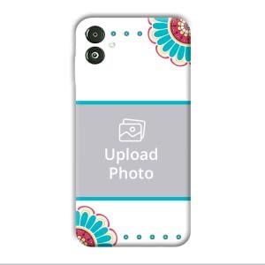 Floral  Customized Printed Back Cover for Samsung Galaxy F14 5G