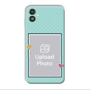 Sky Blue Customized Printed Back Cover for Samsung Galaxy F14 5G