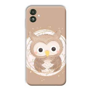 Owlet Phone Customized Printed Back Cover for Samsung Galaxy F14 5G