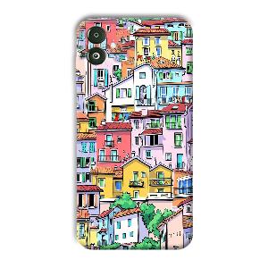 Colorful Alley Phone Customized Printed Back Cover for Samsung Galaxy F14 5G