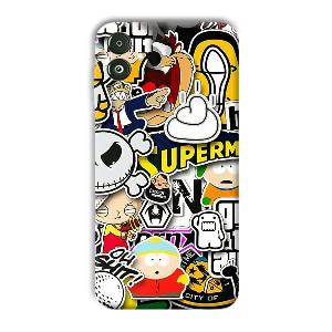 Cartoons Phone Customized Printed Back Cover for Samsung Galaxy F14 5G