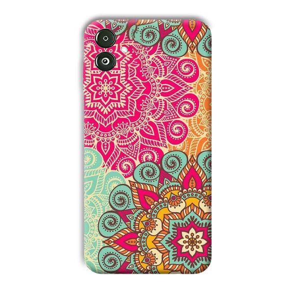 Floral Design Phone Customized Printed Back Cover for Samsung Galaxy F14 5G