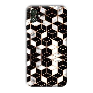 Black Cubes Phone Customized Printed Back Cover for Samsung Galaxy F14 5G