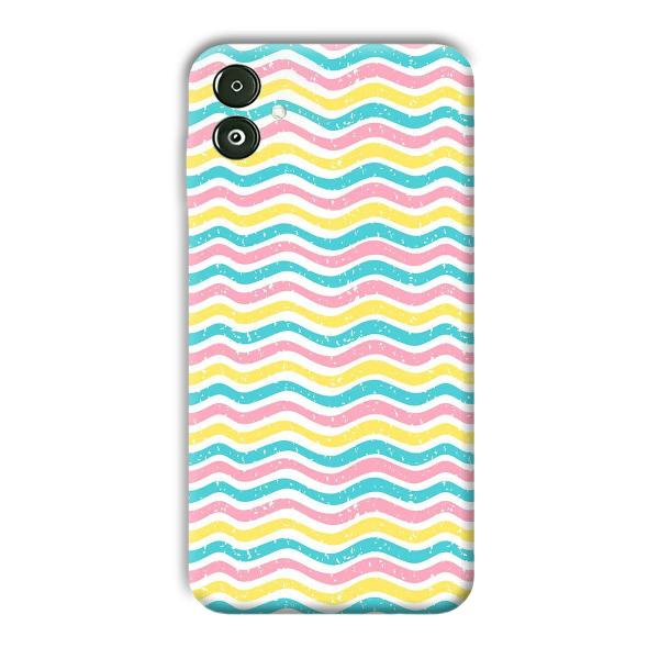Wavy Designs Phone Customized Printed Back Cover for Samsung Galaxy F14 5G