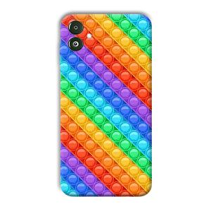 Colorful Circles Phone Customized Printed Back Cover for Samsung Galaxy F14 5G