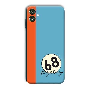 Vintage Racing Phone Customized Printed Back Cover for Samsung Galaxy F14 5G