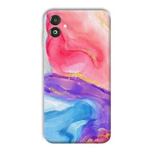 Water Colors Phone Customized Printed Back Cover for Samsung Galaxy F14 5G