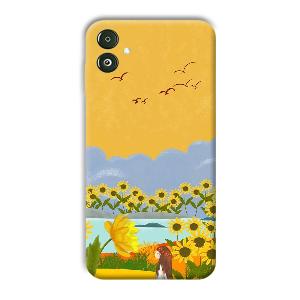 Girl in the Scenery Phone Customized Printed Back Cover for Samsung Galaxy F14 5G