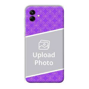 Purple Design Customized Printed Back Cover for Samsung Galaxy M04