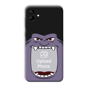 Purple Monster Customized Printed Back Cover for Samsung Galaxy M04