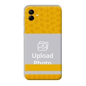 Mustard Flowers Customized Printed Back Cover for Samsung Galaxy M04