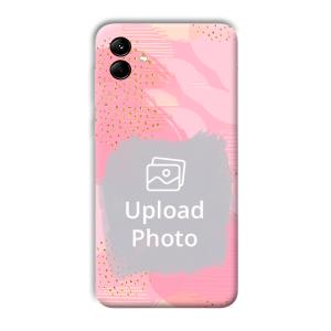 Sparkly Pink Customized Printed Back Cover for Samsung Galaxy M04