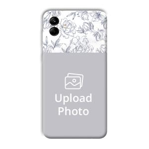 Flowers Customized Printed Back Cover for Samsung Galaxy M04