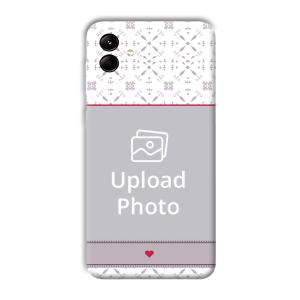Fabric Print Customized Printed Back Cover for Samsung Galaxy M04