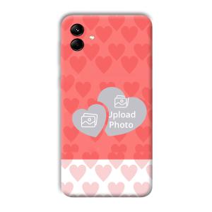 2 Hearts Customized Printed Back Cover for Samsung Galaxy M04